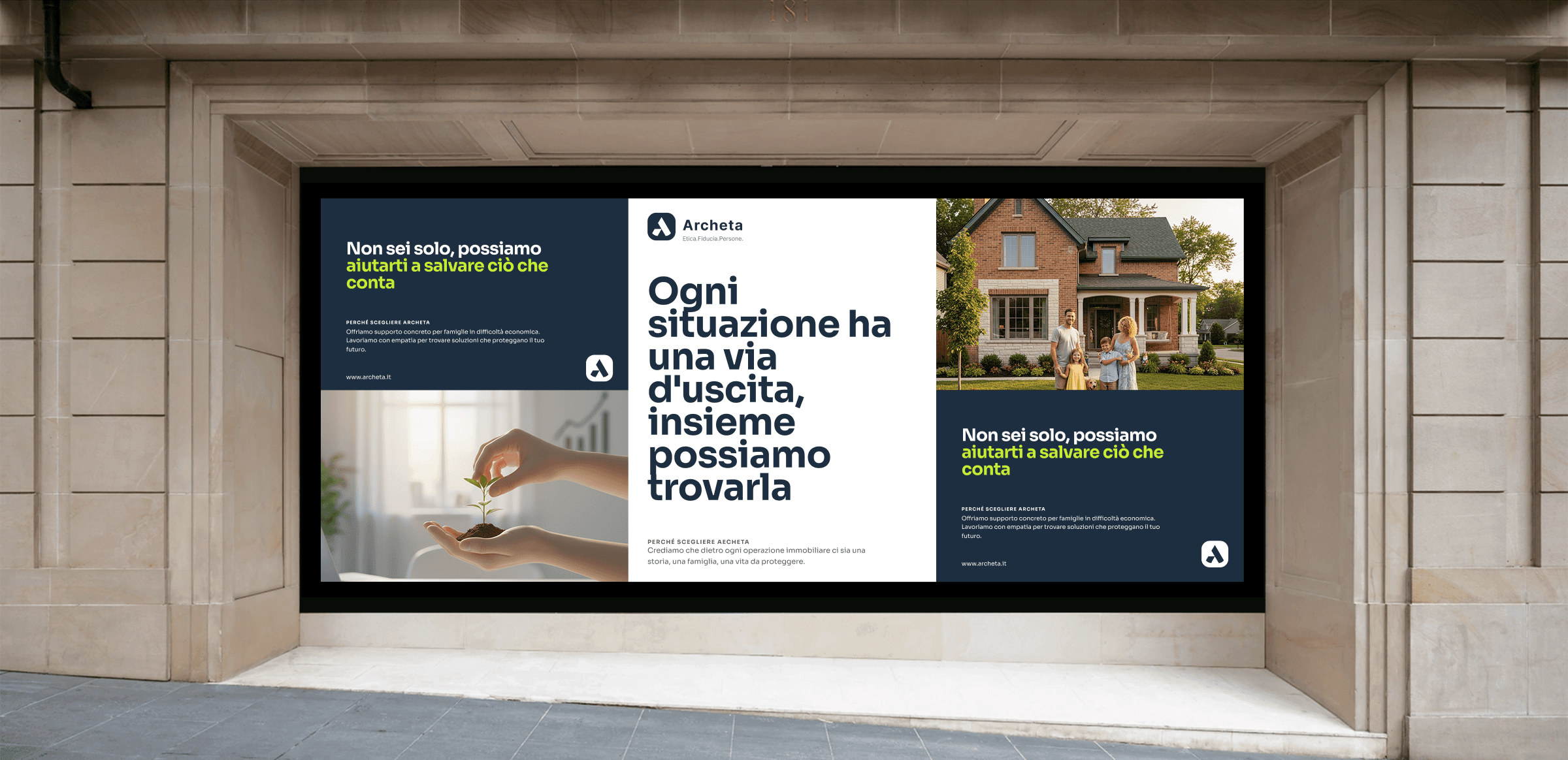 Archeta - Mockup Mobile