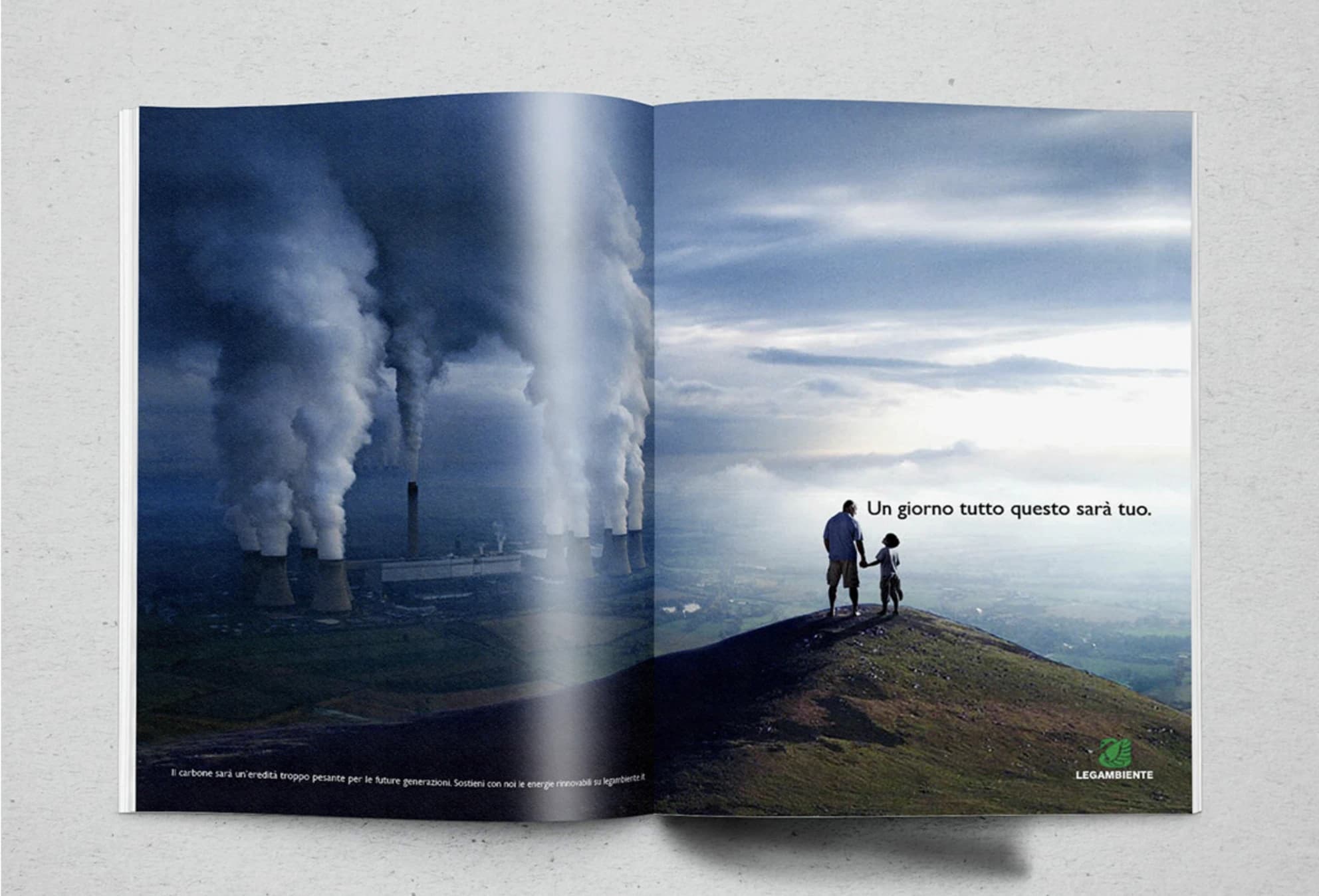 LEGAMBIENTE Campaign - Print Ad LEGAMBIENTE Campaign - Print Ad