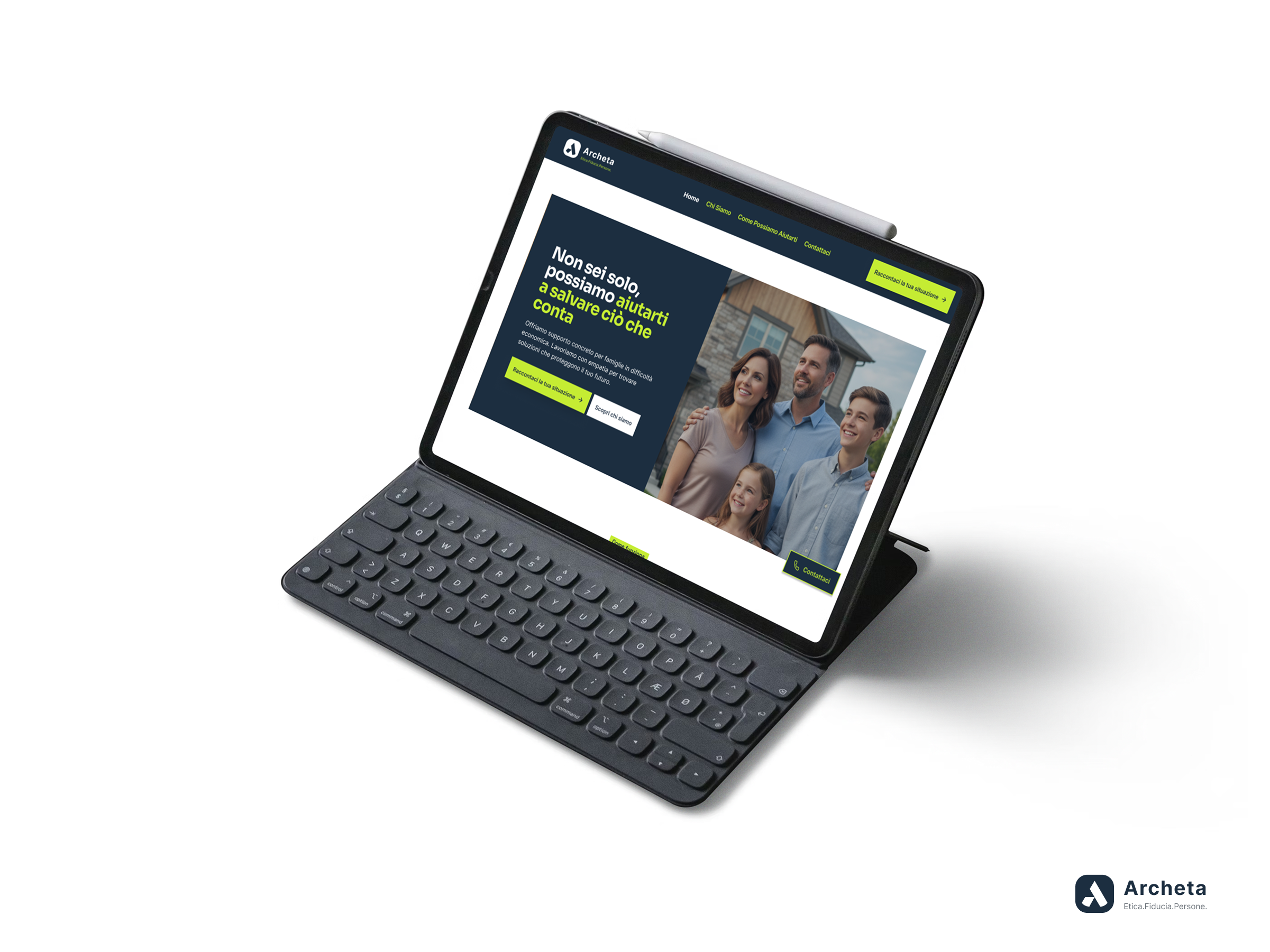 Archeta - Mockup Desktop