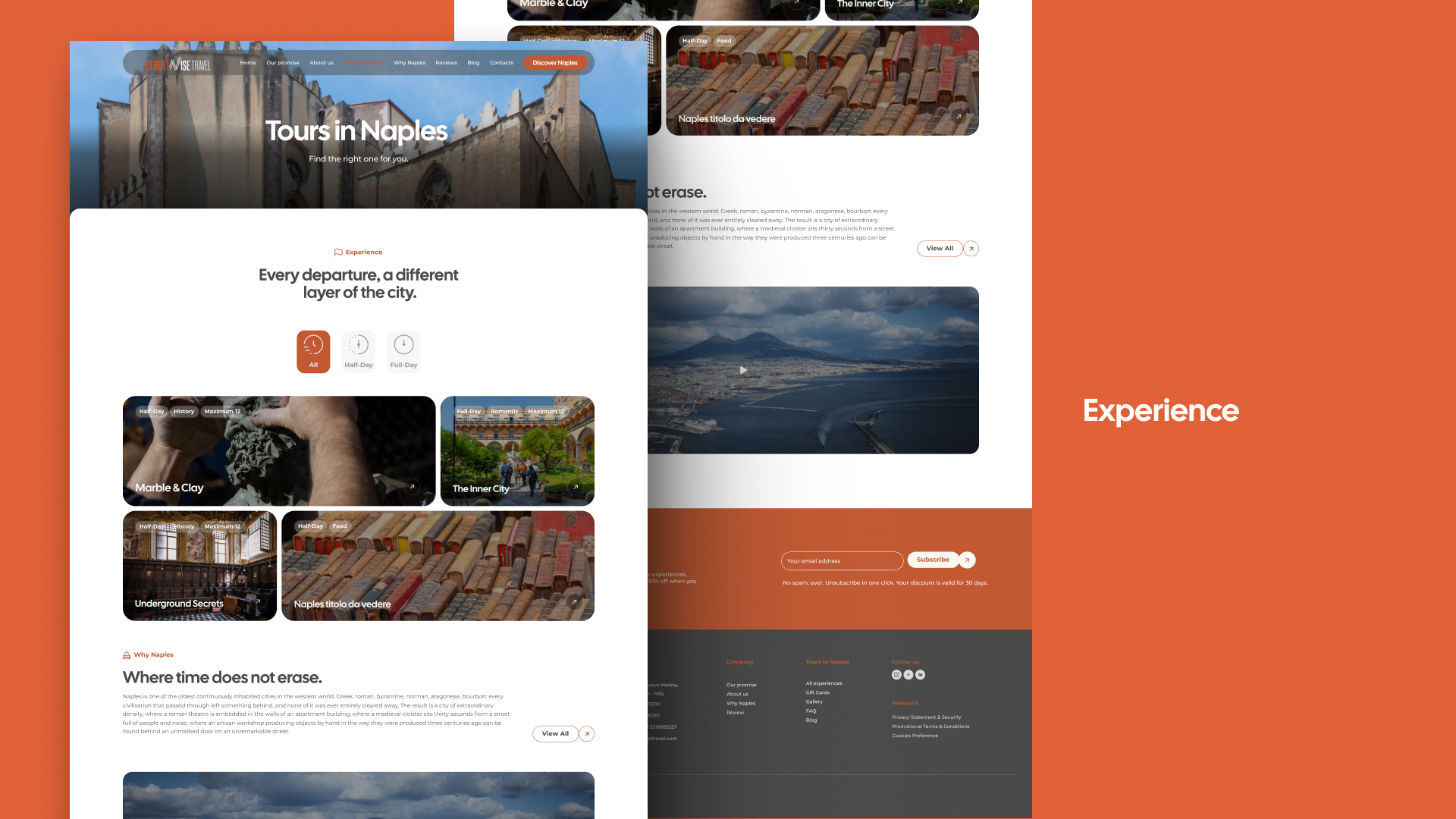 Other Wise Travel - Viste mobile