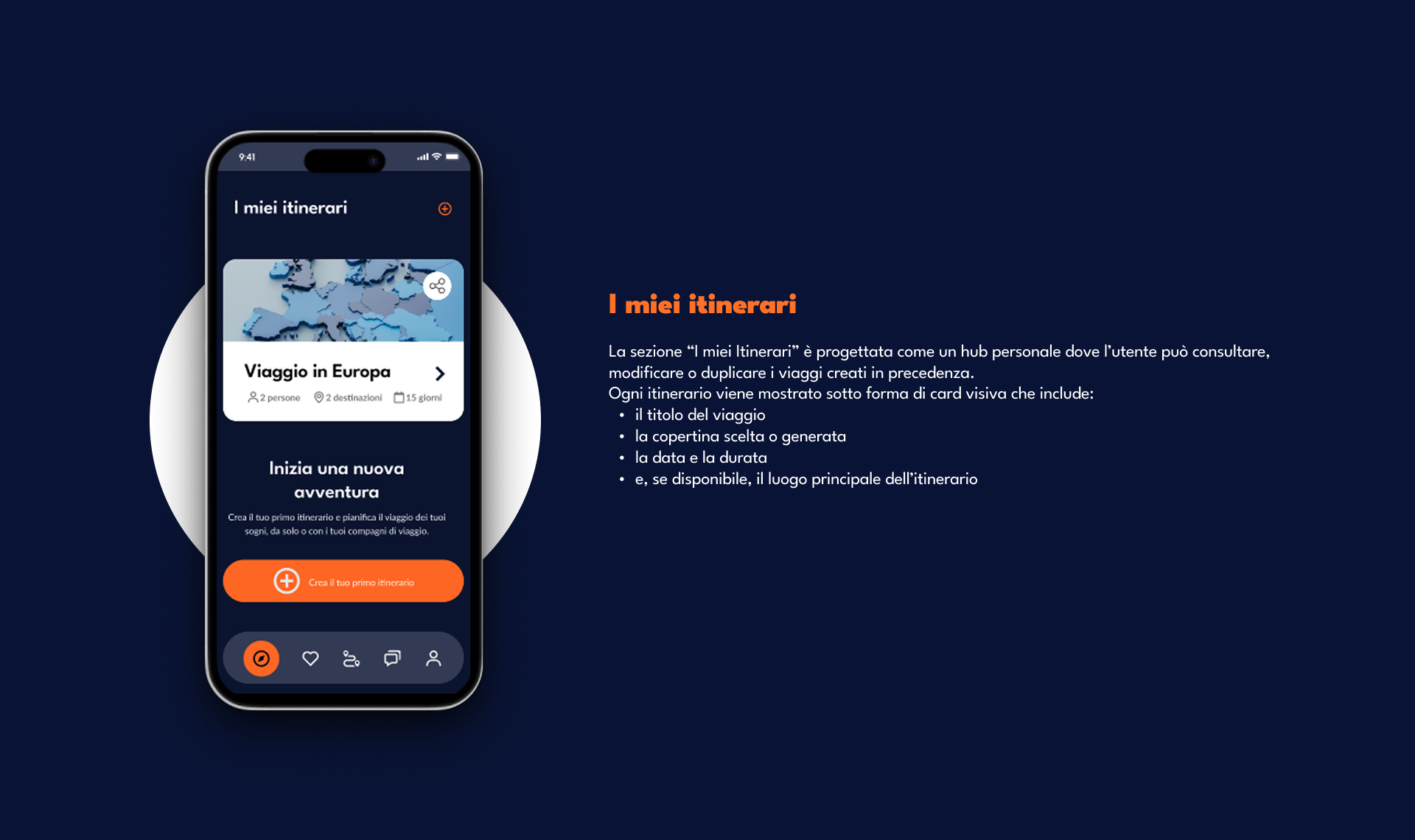 Panoramica del progetto Travel App