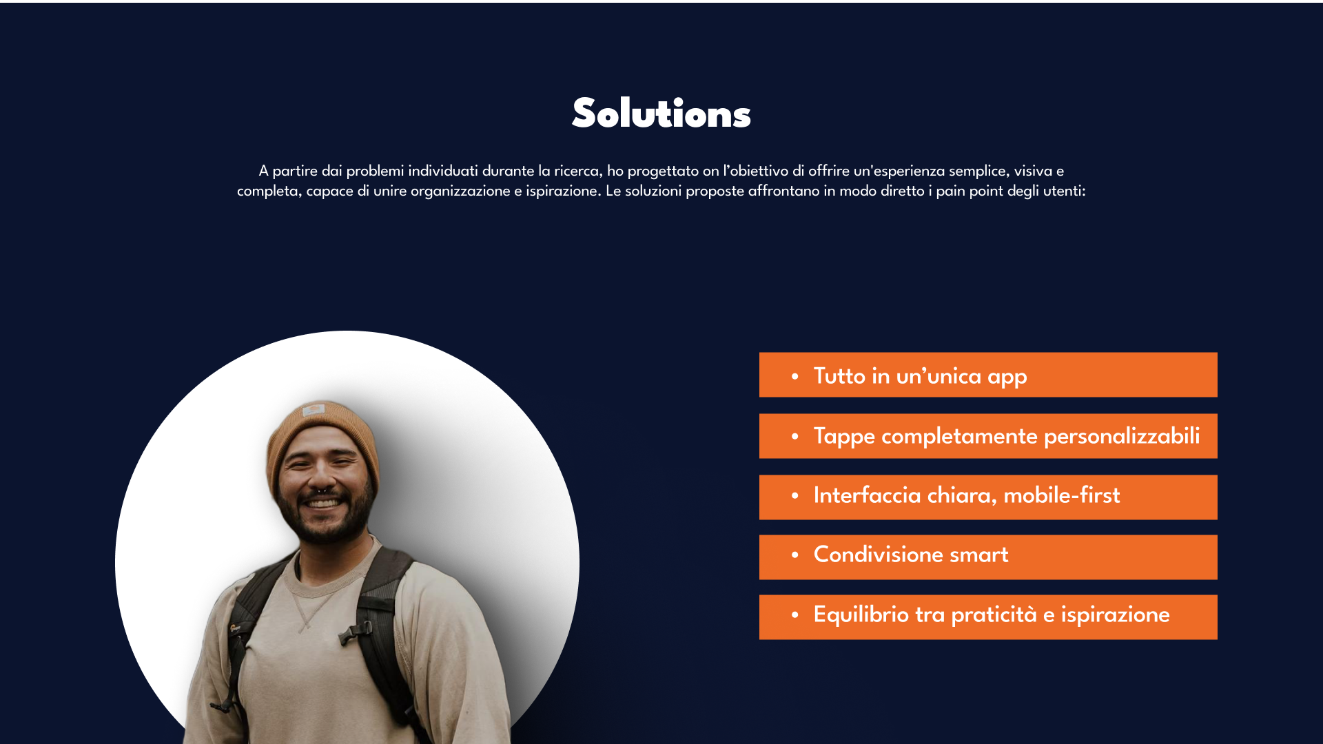 Panoramica del progetto Travel App